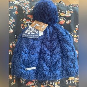 Turtle fur poofball hat